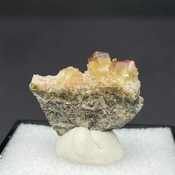 Color-zoned tourmaline crystals from China, natural mineral for display, photo 5 of 6