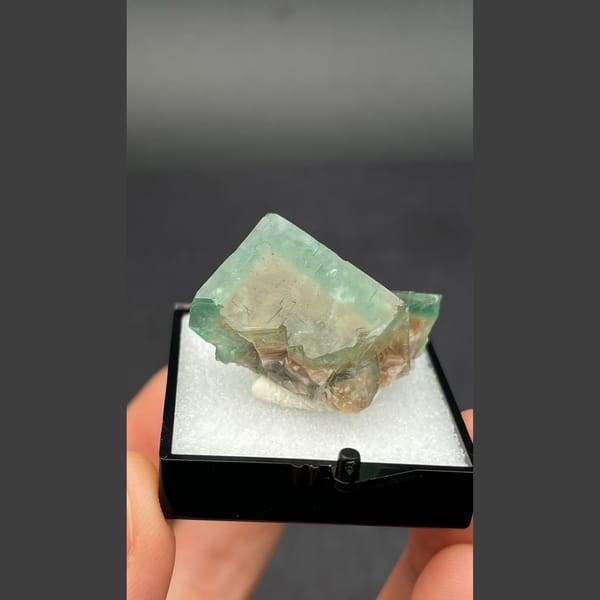 Green fluorite crystals from Hebei, natural mineral for display, photo 5 of 6