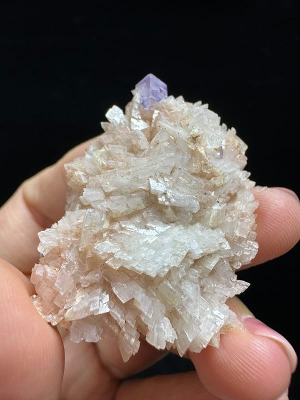 Fluorite from Xinjiang, China, individual mineral specimen view 3