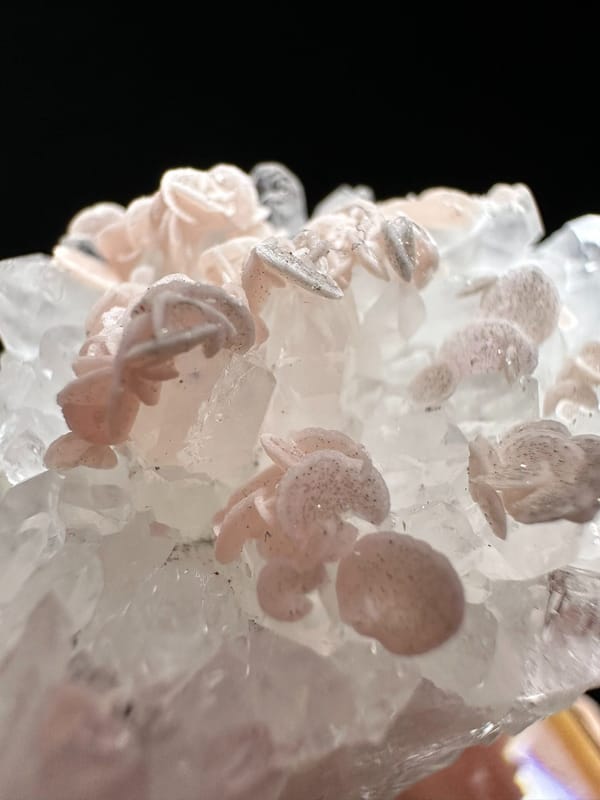 Rhodochrosite from Guangxi, China, individual mineral specimen view 2