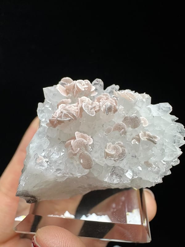 Rhodochrosite from Guangxi, China, individual mineral specimen view 3