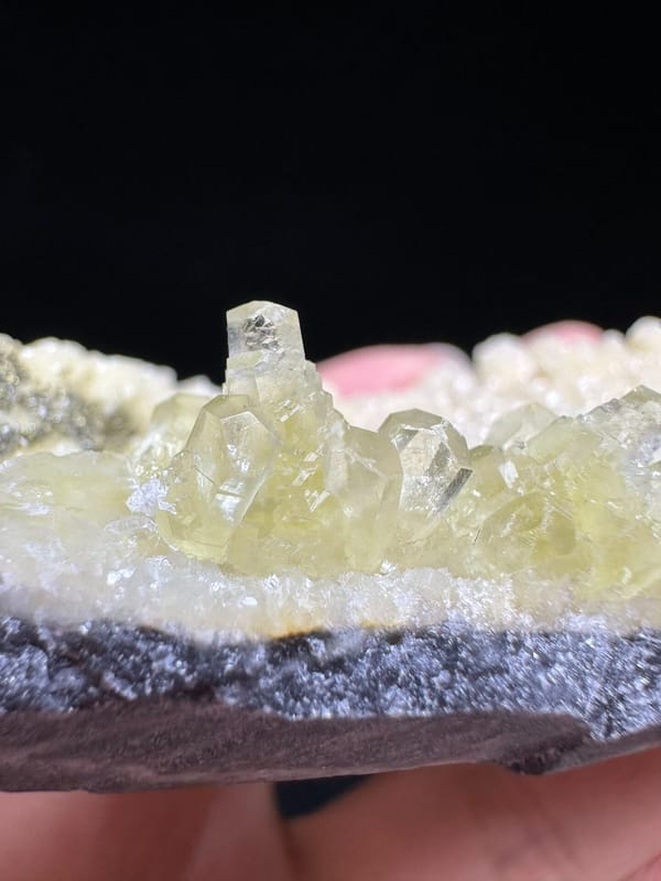 Calcite from Daye, Hubei, China, individual mineral specimen view 3