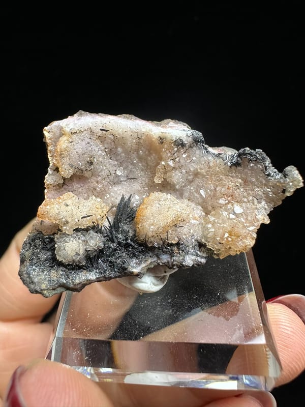 Quartz from Morocco, individual mineral specimen view 1