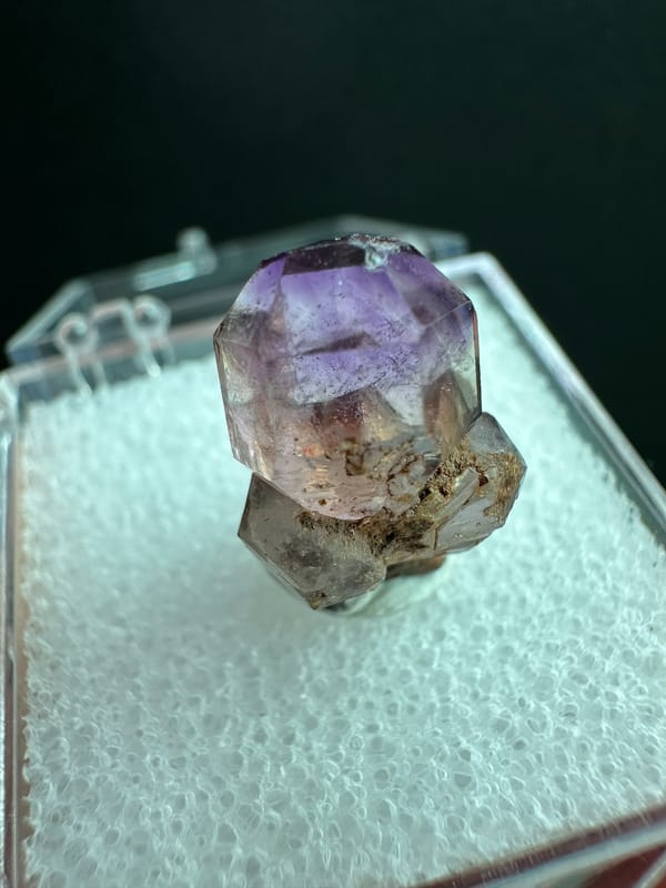 Quartz from Zimbabwe, individual mineral specimen view 2