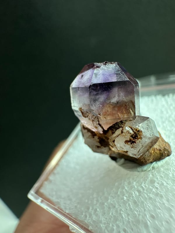 Quartz from Zimbabwe, individual mineral specimen view 3
