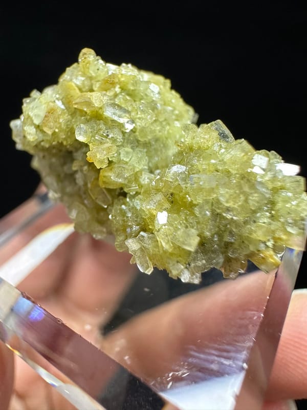 Zeolite group (species not verified) from Fujian, China, individual mineral specimen view 3