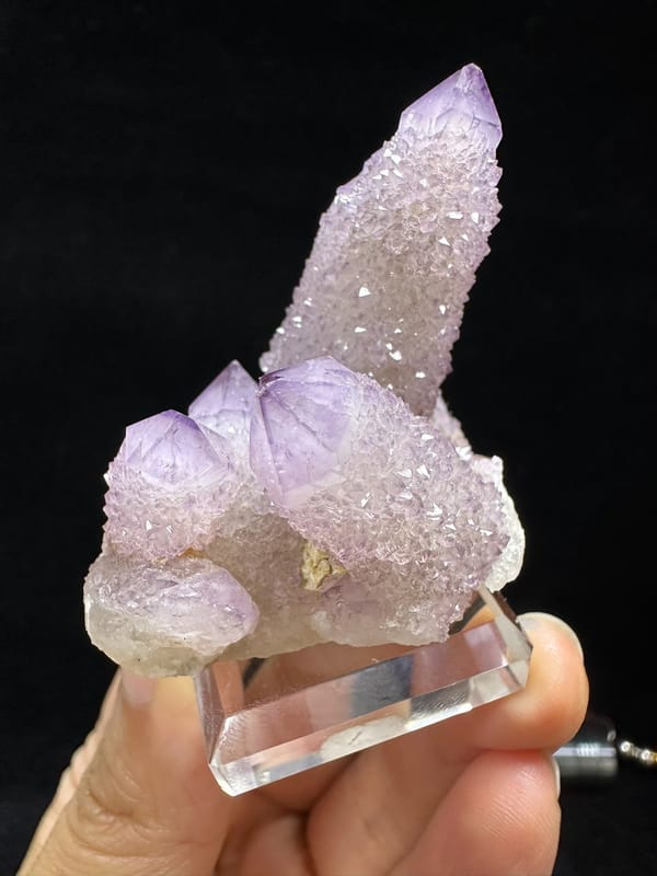 Quartz from South Africa, individual mineral specimen view 1