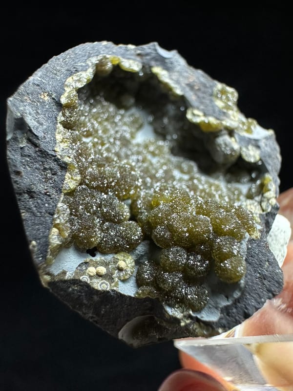 Calcite from Zhejiang, China, individual mineral specimen view 2
