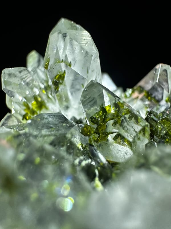 Epidote from Sichuan, China, individual mineral specimen view 2