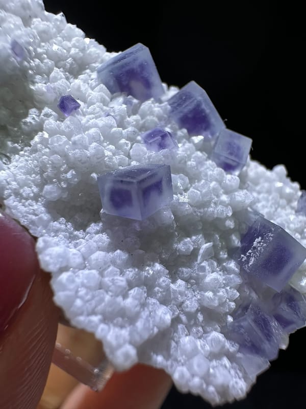 Fluorite from Yaogangxian Mine, Yizhang Co., Hunan, China, individual mineral specimen view 1