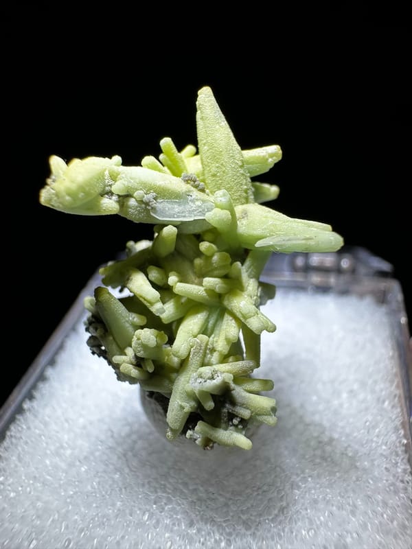 Piromorfite con Baryte del Guangxi