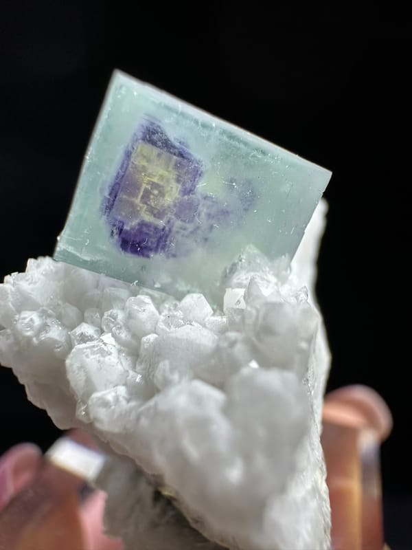 Unverified secondary crystal from Yaogangxian Mine, Yizhang Co., Hunan, China, individual mineral specimen view 2