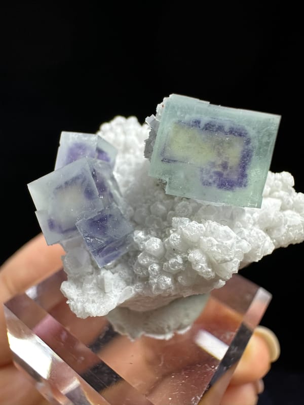 Unverified secondary crystal from Yaogangxian Mine, Yizhang Co., Hunan, China, individual mineral specimen view 3