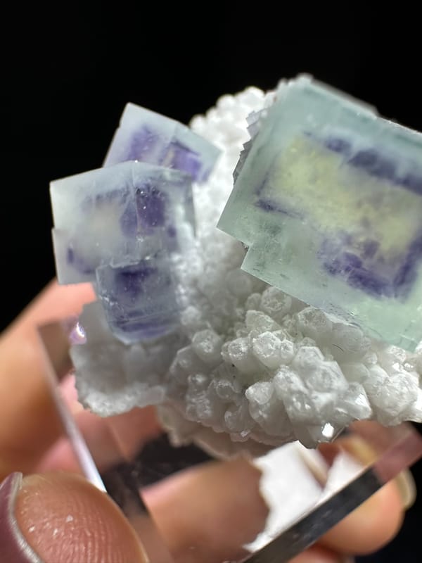 Unverified secondary crystal from Yaogangxian Mine, Yizhang Co., Hunan, China, individual mineral specimen view 4