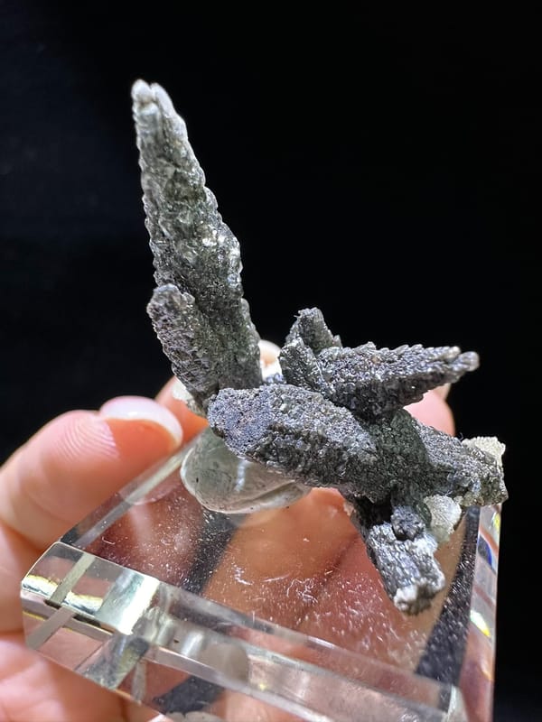 Calcite from Hebei, China, individual mineral specimen view 1