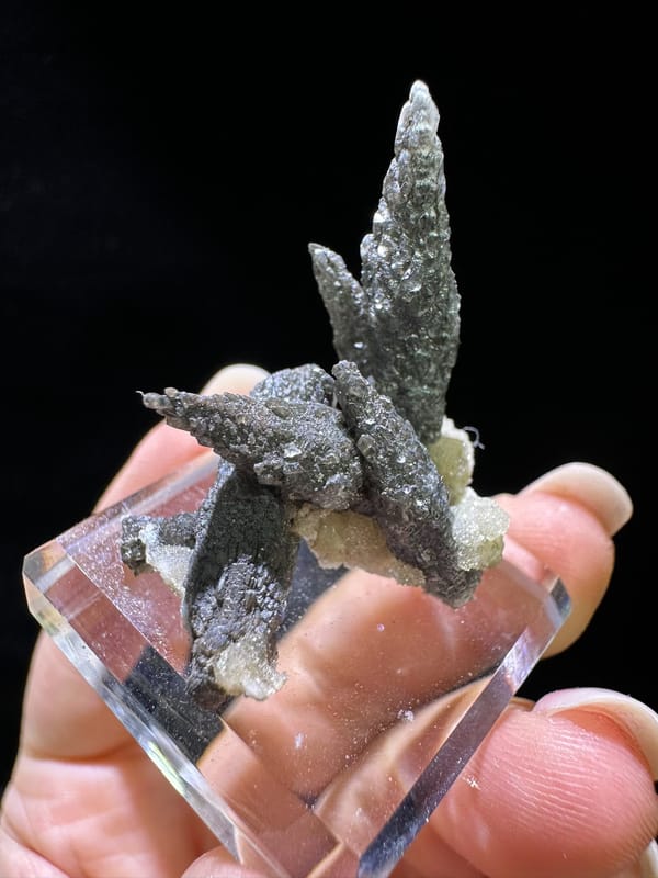 Calcite from Hebei, China, individual mineral specimen view 2