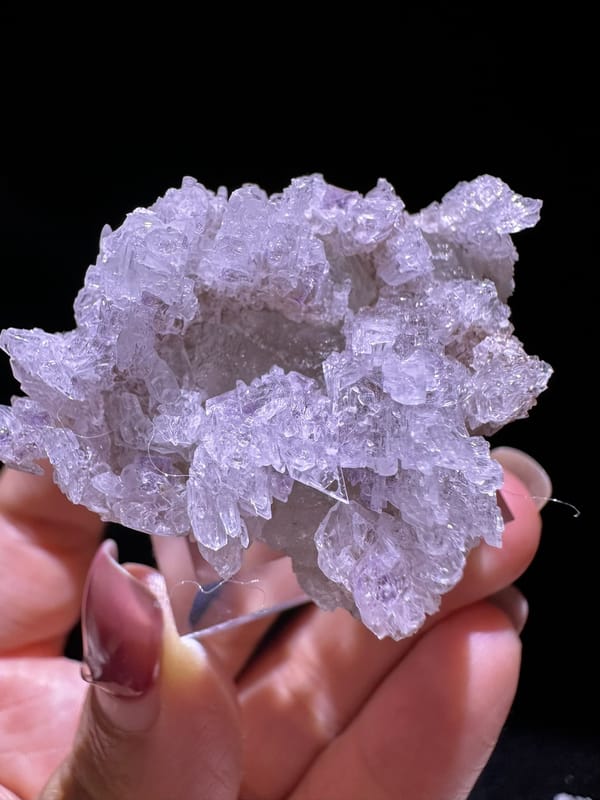 Gypsum from Guizhou, China, individual mineral specimen view 3