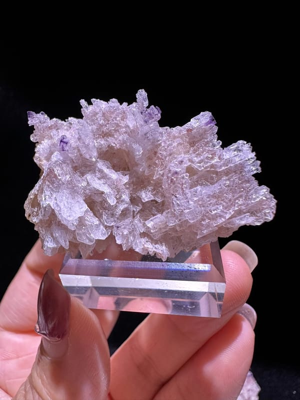 Gypsum from Guizhou, China, individual mineral specimen view 3