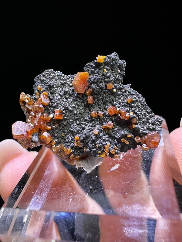 Vanadinite, individual mineral specimen view 2 for a mineral collection