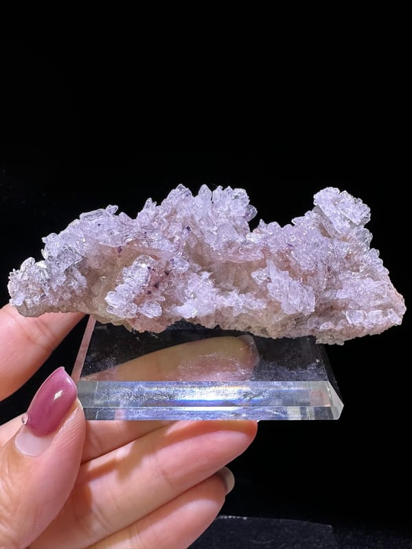 Gypsum, individual mineral specimen view 1 for a mineral collection