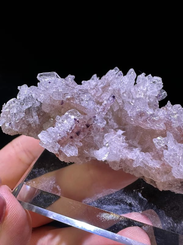 Gypsum, individual mineral specimen view 2 for a mineral collection