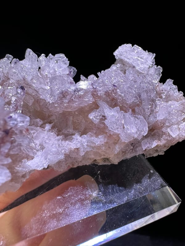 Gypsum, individual mineral specimen view 3 for a mineral collection