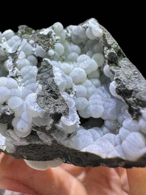 Zeolite group (species not verified) from Zhejiang, China, individual mineral specimen view 6