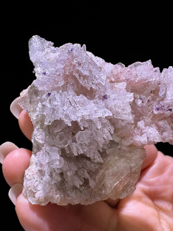 Gypsum from Guizhou, China, individual mineral specimen view 4