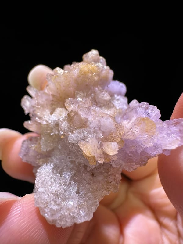 Creedite from Guizhou, China, individual mineral specimen view 1