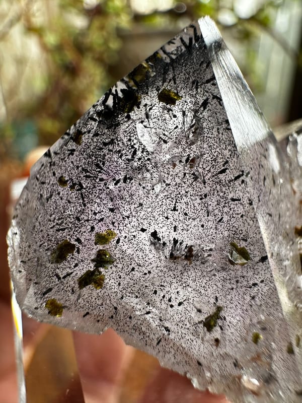 Garden quartz from Sichuan, China, individual mineral specimen view 2