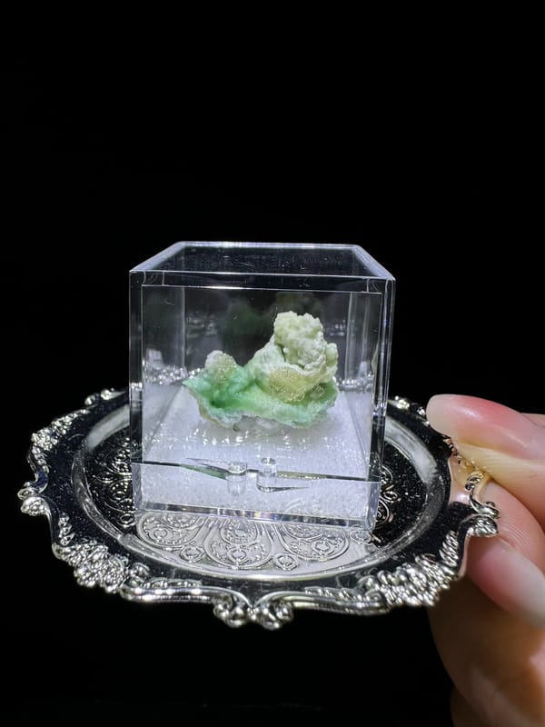 Source-recorded fluoride sulfate from Guizhou, China, individual mineral specimen view 5