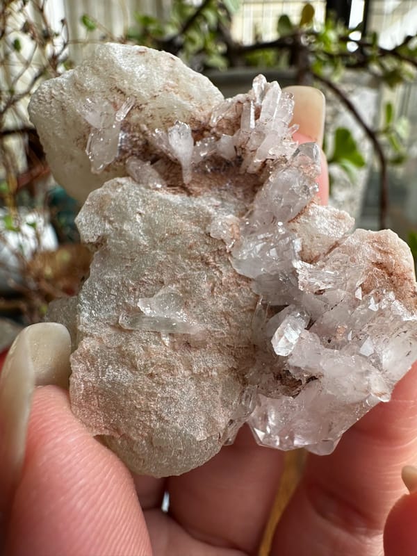 Prehnite from Sichuan, China, individual mineral specimen view 5