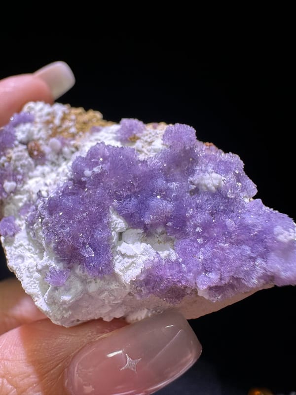 Creedite from Guizhou, China, individual mineral specimen view 3
