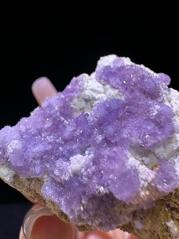 Creedite from Guizhou, China, individual mineral specimen view 4