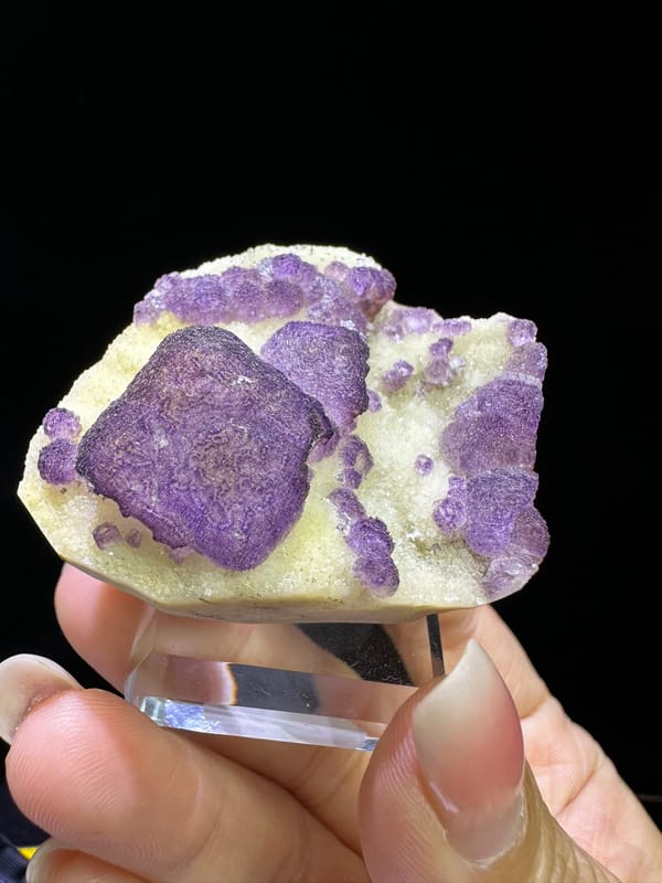 Fluorite from Guizhou, China, individual mineral specimen view 1
