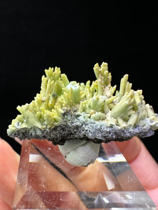 Pyromorphite, individual mineral specimen view 2 for a mineral collection