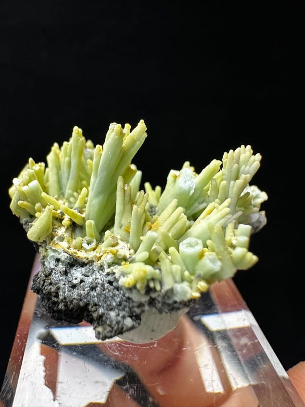 Pyromorphite, individual mineral specimen view 4 for a mineral collection