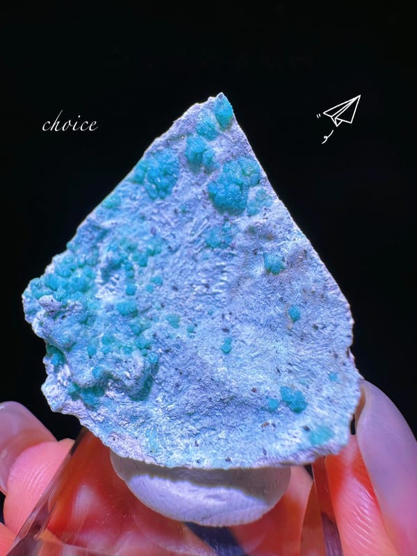Libethenite (source-recorded) from Vietnam, individual mineral specimen view 2