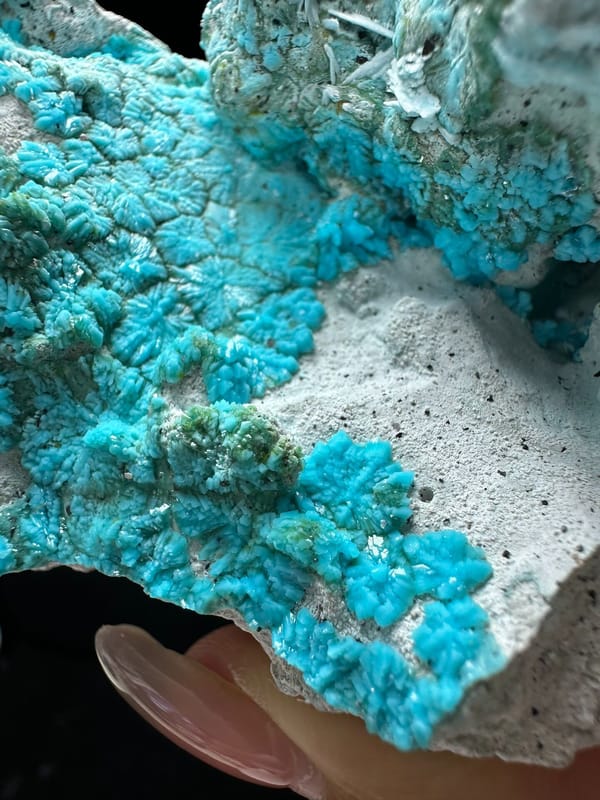 Libethenite (source-recorded) from Vietnam, individual mineral specimen view 3
