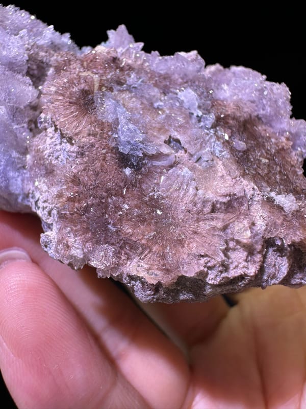 Creedite from Guizhou, China, individual mineral specimen view 2