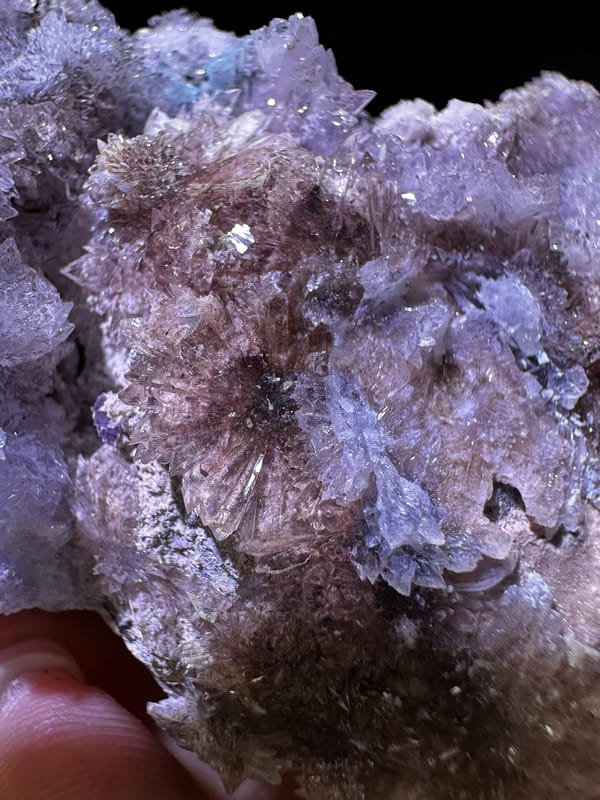 Creedite from Guizhou, China, individual mineral specimen view 5