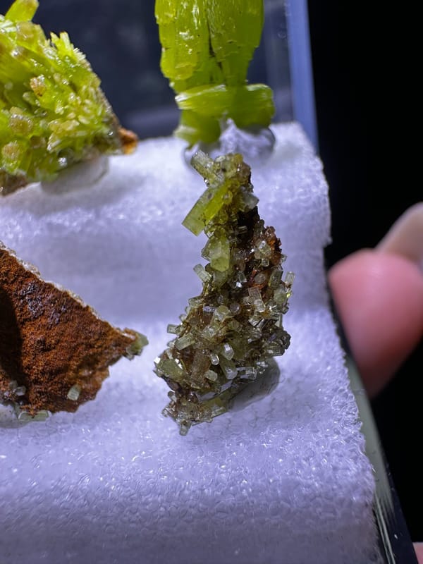 Pyromorphite, individual mineral specimen view 3 for a mineral collection
