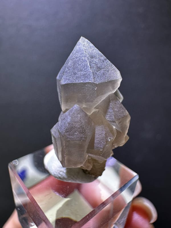 Smoky quartz from Inner Mongolia, China, individual mineral specimen view 2