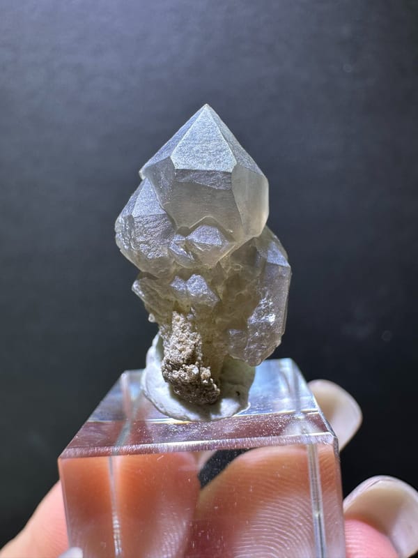 Smoky quartz from Inner Mongolia, China, individual mineral specimen view 3