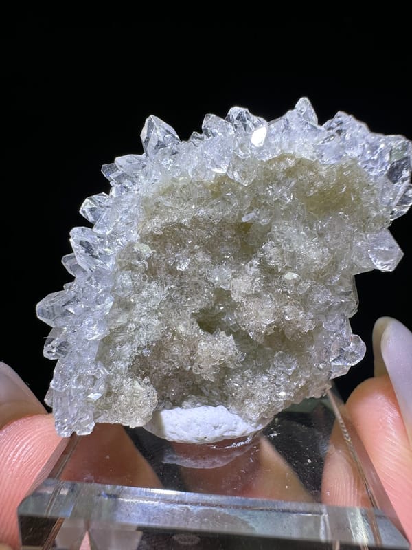 Apophyllite from Inner Mongolia, China, individual mineral specimen view 1