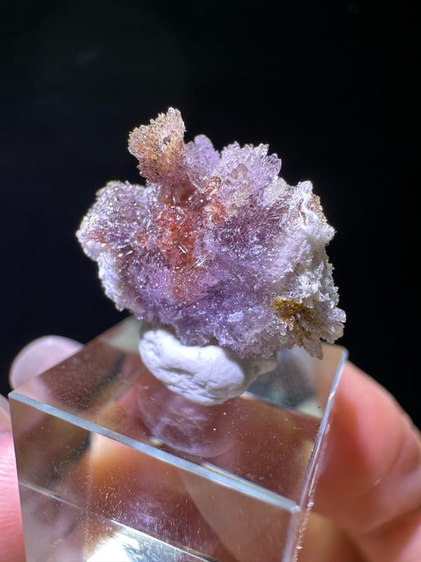 Creedite from Guizhou, China, individual mineral specimen view 1