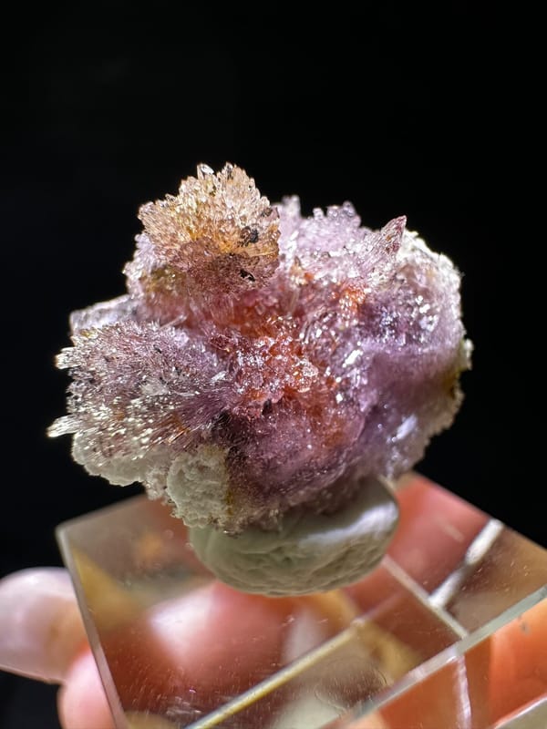 Creedite from Guizhou, China, individual mineral specimen view 3