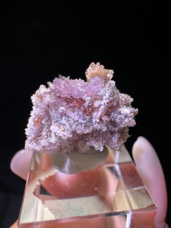 Creedite from Guizhou, China, individual mineral specimen view 4
