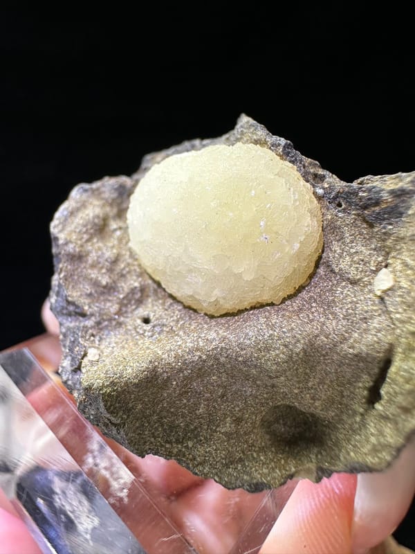 Calcite from Zhejiang, China, individual mineral specimen view 2