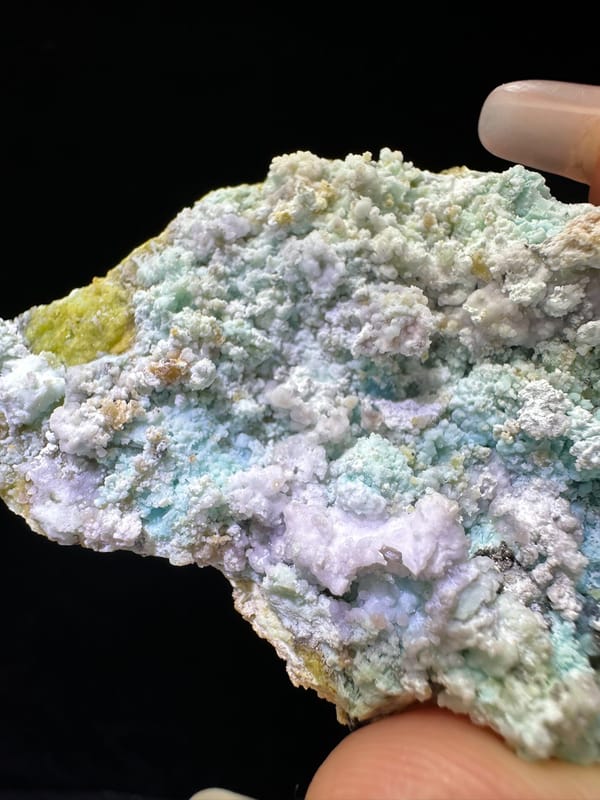 Creedite from Guizhou, China, individual mineral specimen view 3